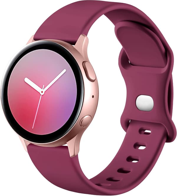 Silikonrem Kompatibel med Samsung Galaxy Watch Active 2
