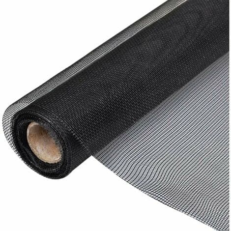 Glasfibernet 100x1000 cm Sort