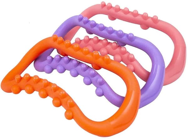 Öppen rygg yoga ring * 2 (stor lila bula),