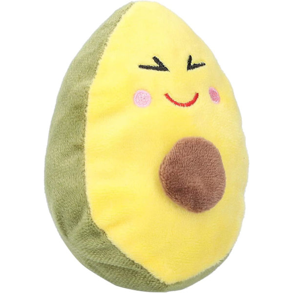 Hund Avocado Leksak, Lätt Och Mycket Mjuk Plysch Tuggleksak Med Lång Livslängd För Hund Katt