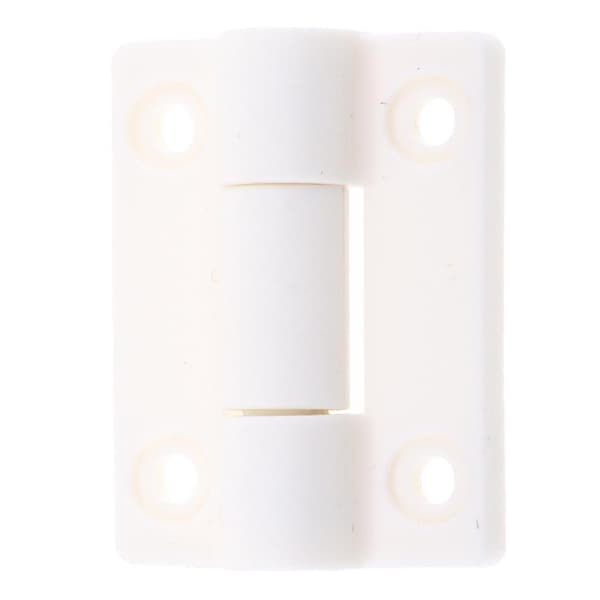 36 mm x 30 mm 4 undersænkede huller Momentpositionskontrolhængsel hvid