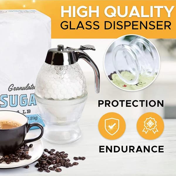 Sirup- og honningdispenser - Krukkebeholder