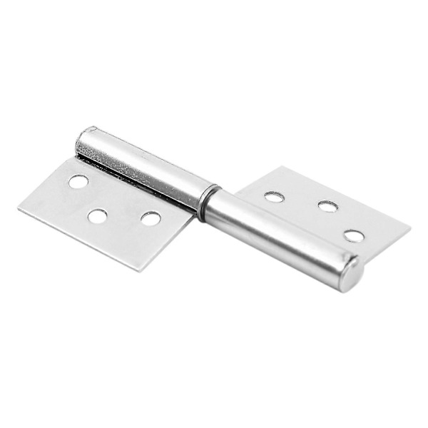 Rustfrit stål 7,6 cm dørhængsel sølvfarvet hardware