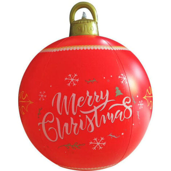 60CM Julekugle Ornament Mindebold, Julepynt，H