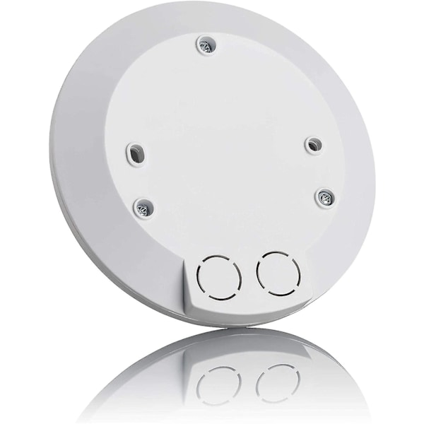 2x Indendørs Bevægelsessensor, Overflademontering, Programmerbar, Infrarød Sensor, Rækkevidde 6m/360, Velegnet til LED