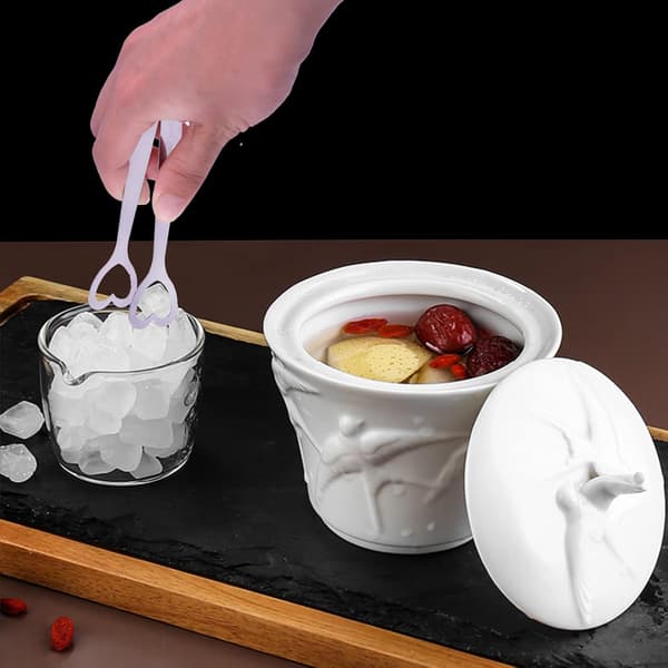 6 Søte Suppe Tang Mini Servering Suppe Tang Rustfritt Stål