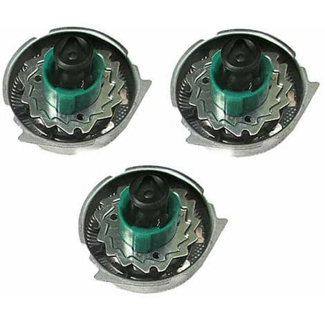 Reservedele til barbermaskine - 3 stk. Shaver Replacement Blade Heads til Philips RQ11 Dual Precision, Model: 3Pcs