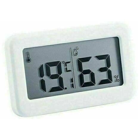 Indendørs Termometer Hygrometer - Høj Præcision - Digital Temperatur- og Luftfugtighedsindikator