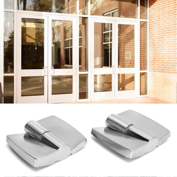 2 stk. Gravity Hinge Aluminium Alloy Hinge For Møbeldør Hardware Deler 8.5x8cm Venstre Side