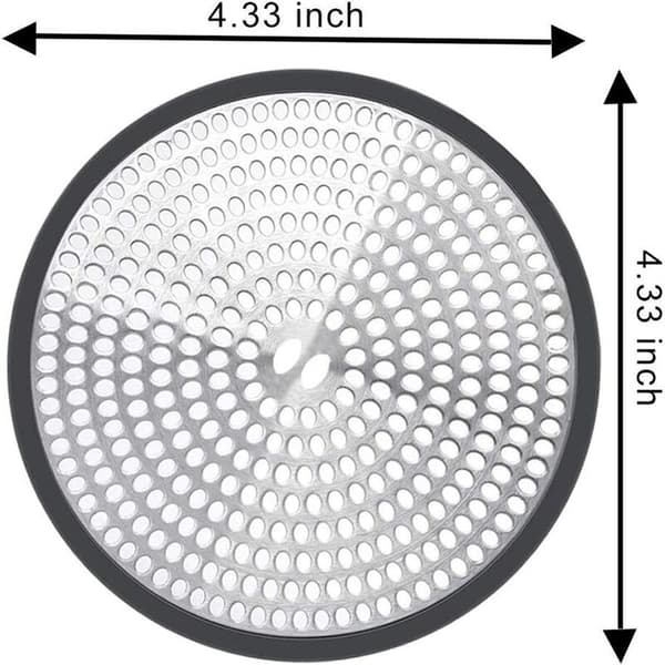 Hushållsfilter Nät Avloppssilfilterlock (110mm Rund Hålgolvbrunn),