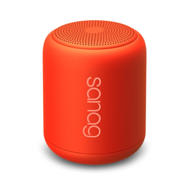 Bluetooth-kaiutin, ei ulkokäyttöön vedenkestävä kannettava minikaiutin (Punainen)