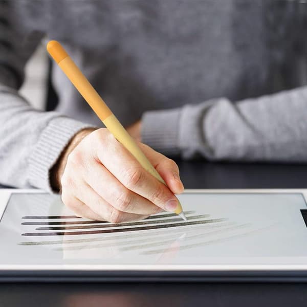 (Gul) Apple Pencil 1. generasjons etui, gradientfarge