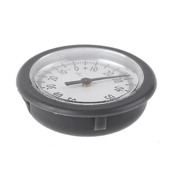Mini Termometer Fiskeförvaring Väska Bagage Box 38mm Inbyggd Temperaturmätare Monitor Ingen Batteri Behövs