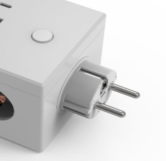 Europæisk USB-stikkonverter, europæisk standard multifunktionsstik (E04a)