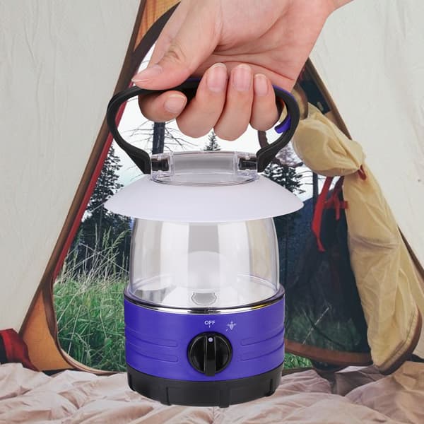 1 stk Multifunksjonell USB-ladbare LED-lommelykt campingtelt