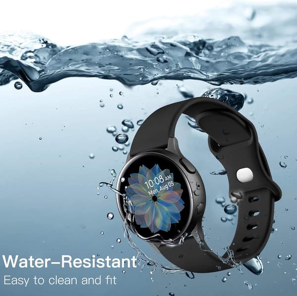 Silikonrem Kompatibel med Samsung Galaxy Watch Active 2