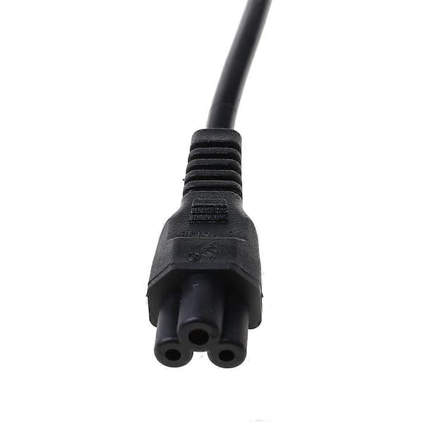 Strömadapterkabel EU 2-stifts hane till IEC 320 C5 Micky för bärbar dator strömförsörjning 3