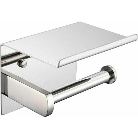 304 rustfrit stål toiletpapirholder badeværelsestilbehør - sølv LYCXAMES