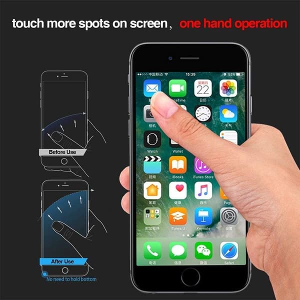 Ring Mobiltelefonholder Metal Glitter Universal Support