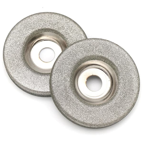 Multifunktionell borrslipmaskin som stöder slipsten, smärgel, glas, sax, blad (56 mm diameter 180# diamantslipsten)