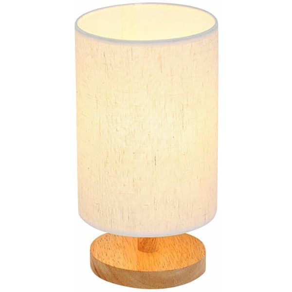 Sengelampe Natlampe Varm Hvid Bordlampe Beige