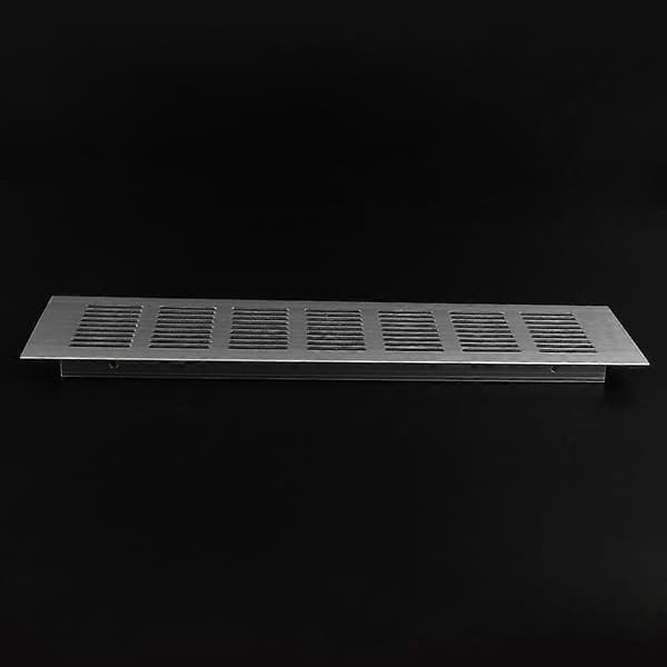 Luftventil Aluminium Ventilationsdæksel Flere Størrelser Åndbar Luftventil 30cm Sølv