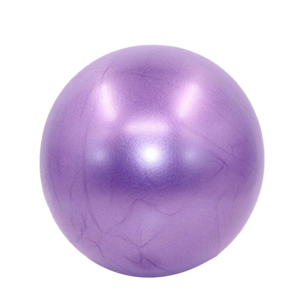 Mini Yoga Pilates Ball for Stabilitetstrening, Treningssenter, Anti-Spreng og Sklisikre Baller Purple