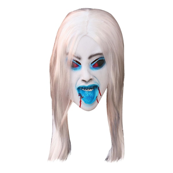 Halloween-skräckmask Huvudbonad Läskig Spökmask