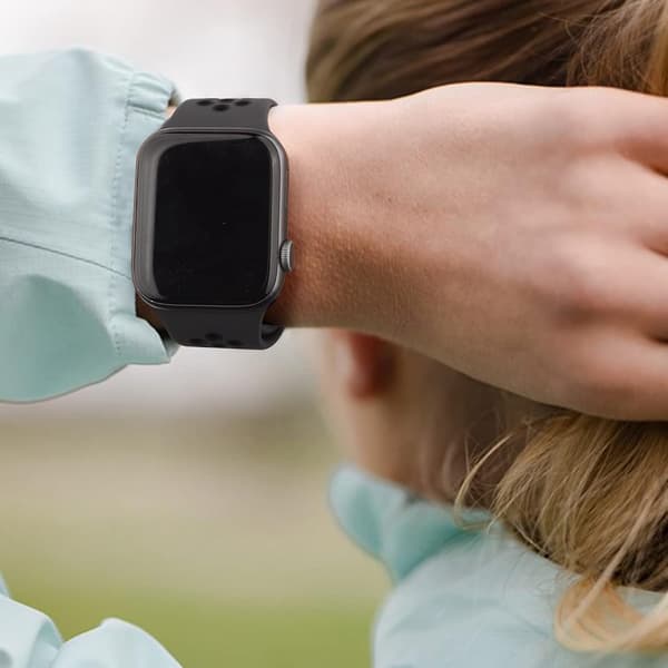Rem til Apple Watch Band (Grå/Sort) 49mm 45mm 44mm 42mm