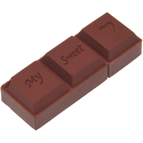 Choklad U-disk 2.0 Choklad Enstaka rad(64GB),