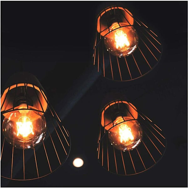 E27 Vintage Edison -lamppu, Edison LED -lamput E27 G80 4W, Retro Filament Edison -lamppu, Vintage Antiikki Koristeellinen L