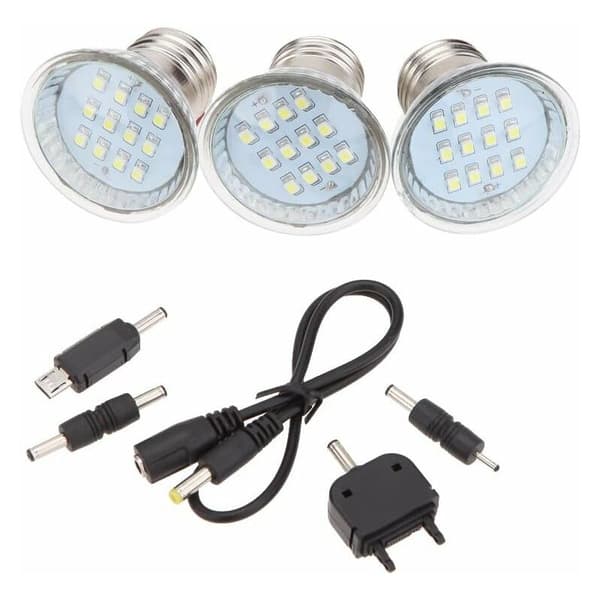 2 Bærbare Solcelle Camping Lys, Solpære LED Sol Nødlampe Lys Have Lanterne Solbelysning med Krog Lys