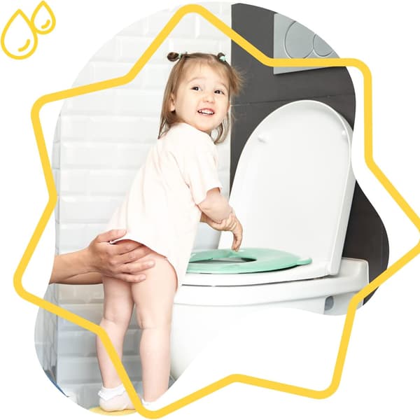 Kokoontaitettava WC-istuin lapsille