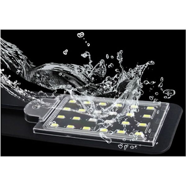 Fisketanklys LED-klemmelys Fisketanklys LED-lys Hvid og blå Nano-klemmebelysning, der bruges til fisk og planter 23-50 cm