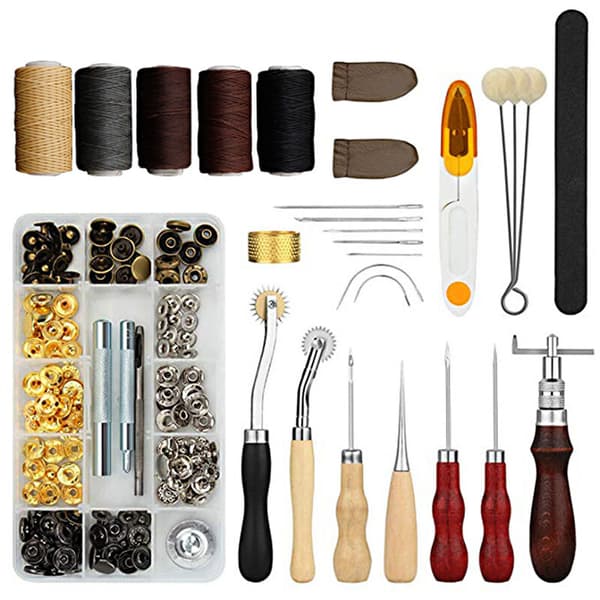 DIY-nahkatyökalusarja, ompelutyökalut, käsityöt