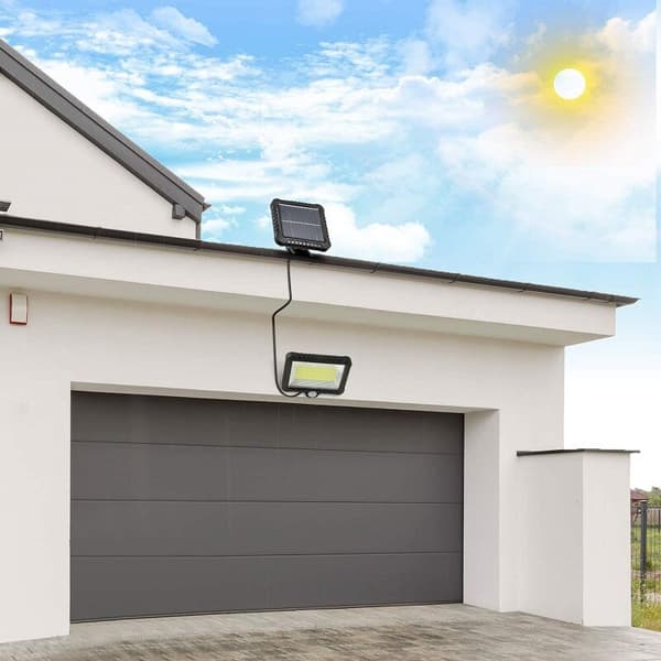 Solar 56LED split induktion tre-tilstand solar 100COB split menneskelig induktion havelampe, til udendørs, have, gård