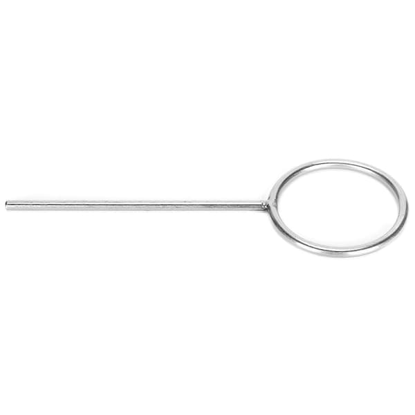 Laboratorie Støttering i Rustfrit Stål, Robust Korrosionsbestandig Laboratorieeksperiment 80 mm / 3,1 tommer