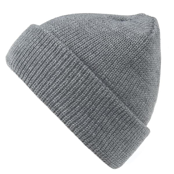 Slouchy Beanie-mössa Vinter Stickad Mjuk Varm Skidmössa