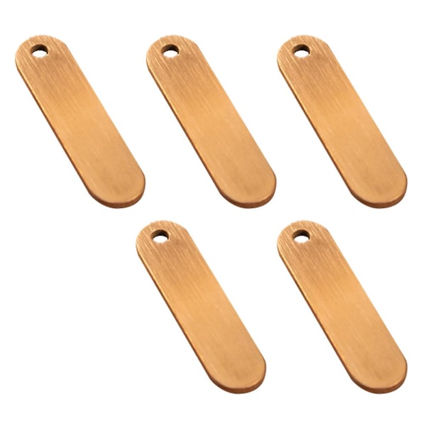 5 st högkvalitativa bärbara användbara nyckelringar Hängen Bilparkering Nyckelring Plattor Nyckelringstillbehör