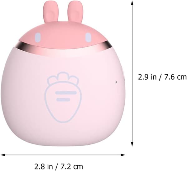 Elektrisk neglklipper neglfil USB-ladbare negltrimmer