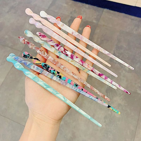 Hårpind Hår Chopsticks Enkelhed Smuk Hårnål Hår Tilbehør Til Kvinder Pige 14