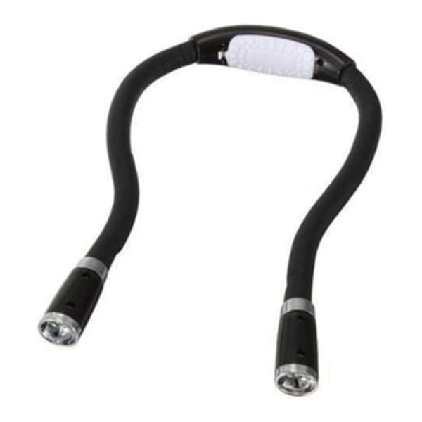 Bärbar U-formad bordslampa för hemmet, LED-variant (svart svart rör)