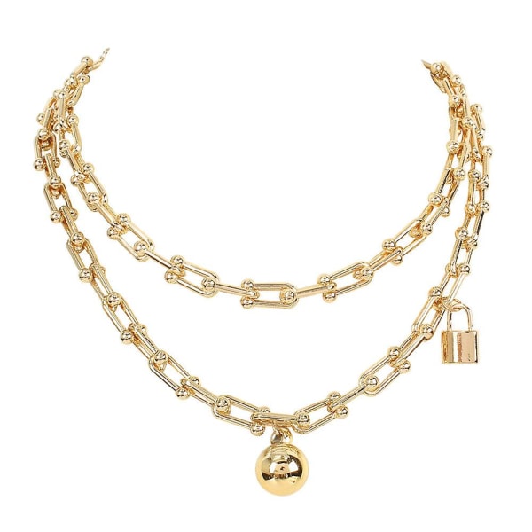 Halsband Måne Stjärna Mode Smycken B1783