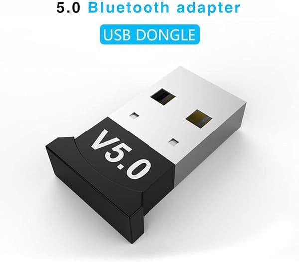 1 stk USB Bluetooth Adapter, Trådløs Dongle 5.0 Trådløs