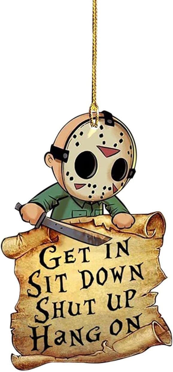1 stk Halloween bilpynt, bil speilpynt, bilpynt, egnet
