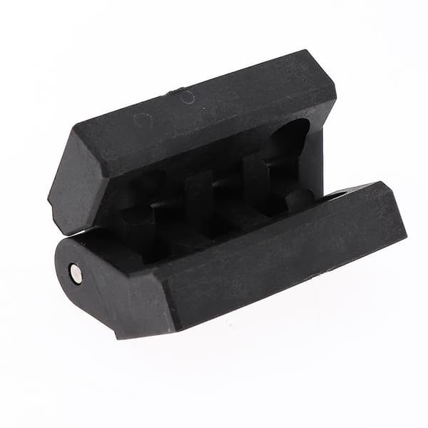 64 x 64 mm 4 undersænkede huller justerbart moment positionskontrolhængsel 64 x 64 mm sort