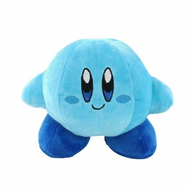 Blå Nintendo-spel Kirby Plyschleksak Stående Mjuk fylld docka Barnpresent 15 cm