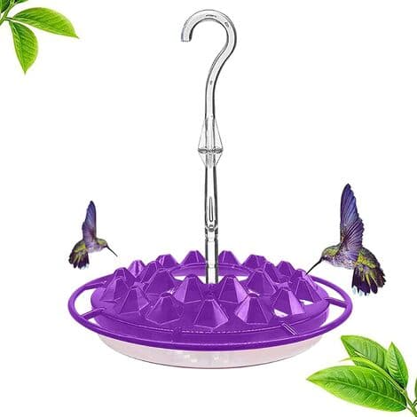 Kolibrin syöttölaite - Helppo puhdistaa ja täyttää kolibrin syöttölaite (violetti)