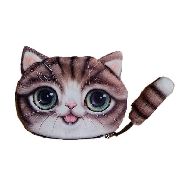 sød kat pung (grå hale),