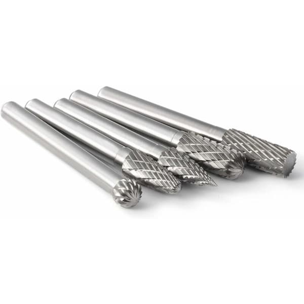 8mm roterende wolframcarbid borebits/fræsere cylindrisk skaft dørsliber 6mm skaft borebits BI044